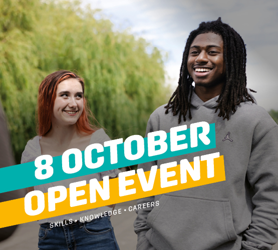 Open Event: 8 October graphic
