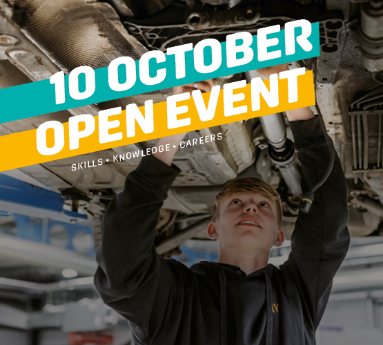 Open Event: 10 October graphic