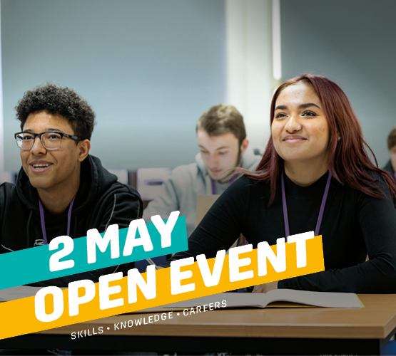 Open Event: 2 May graphic