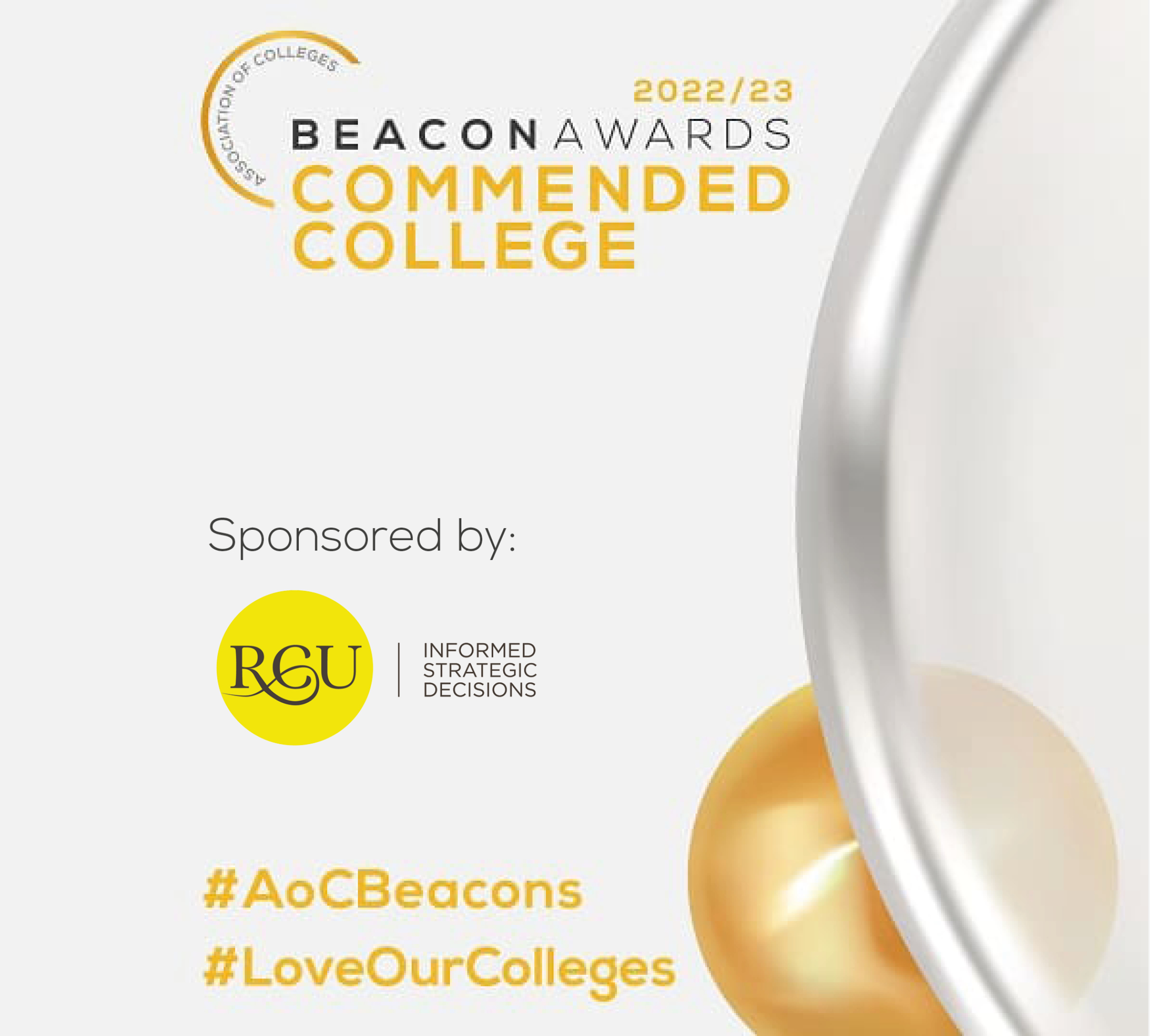 Beacon Awards 2022/23 Commended College