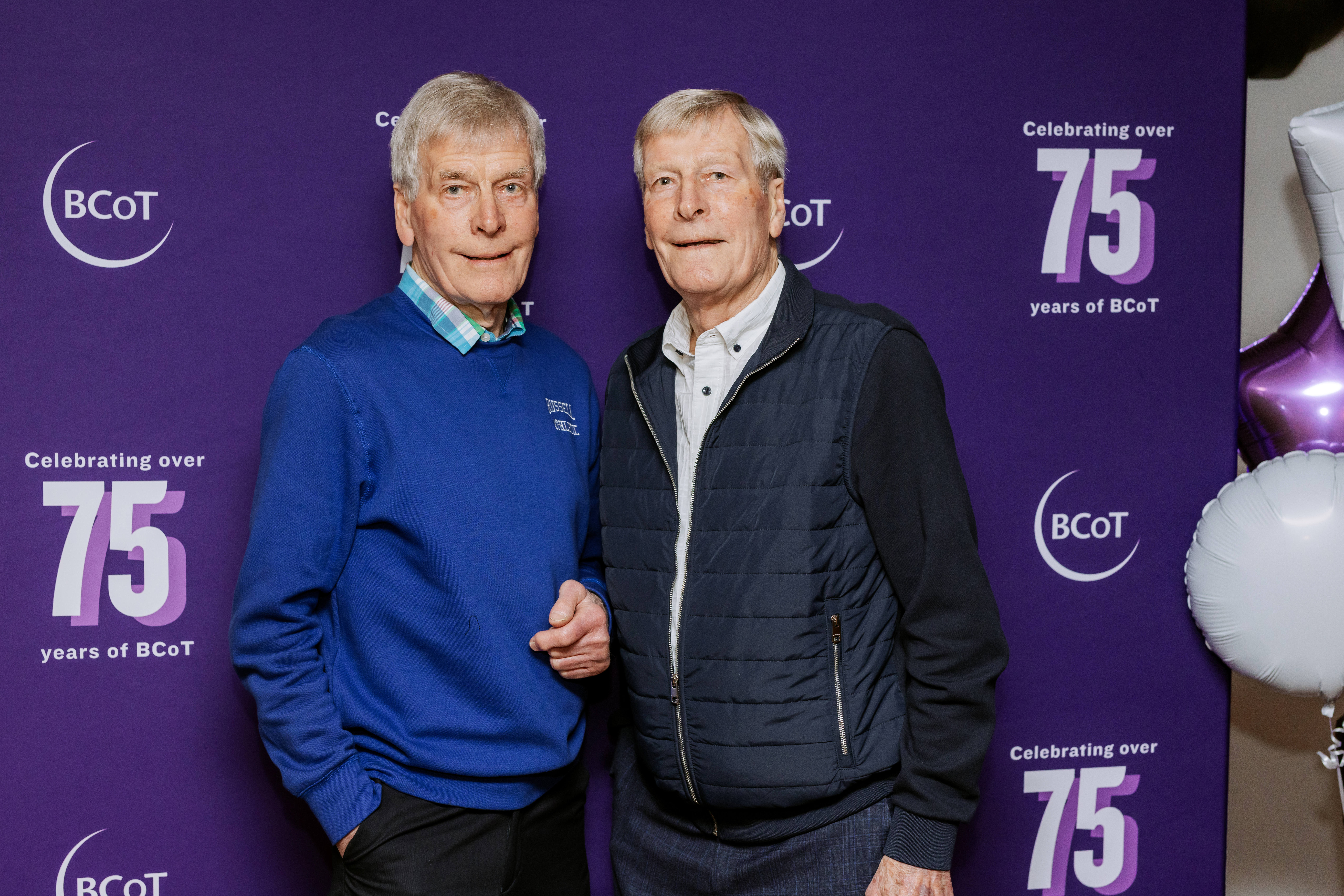 Past students come together to celebrate the college’s 75 year history.