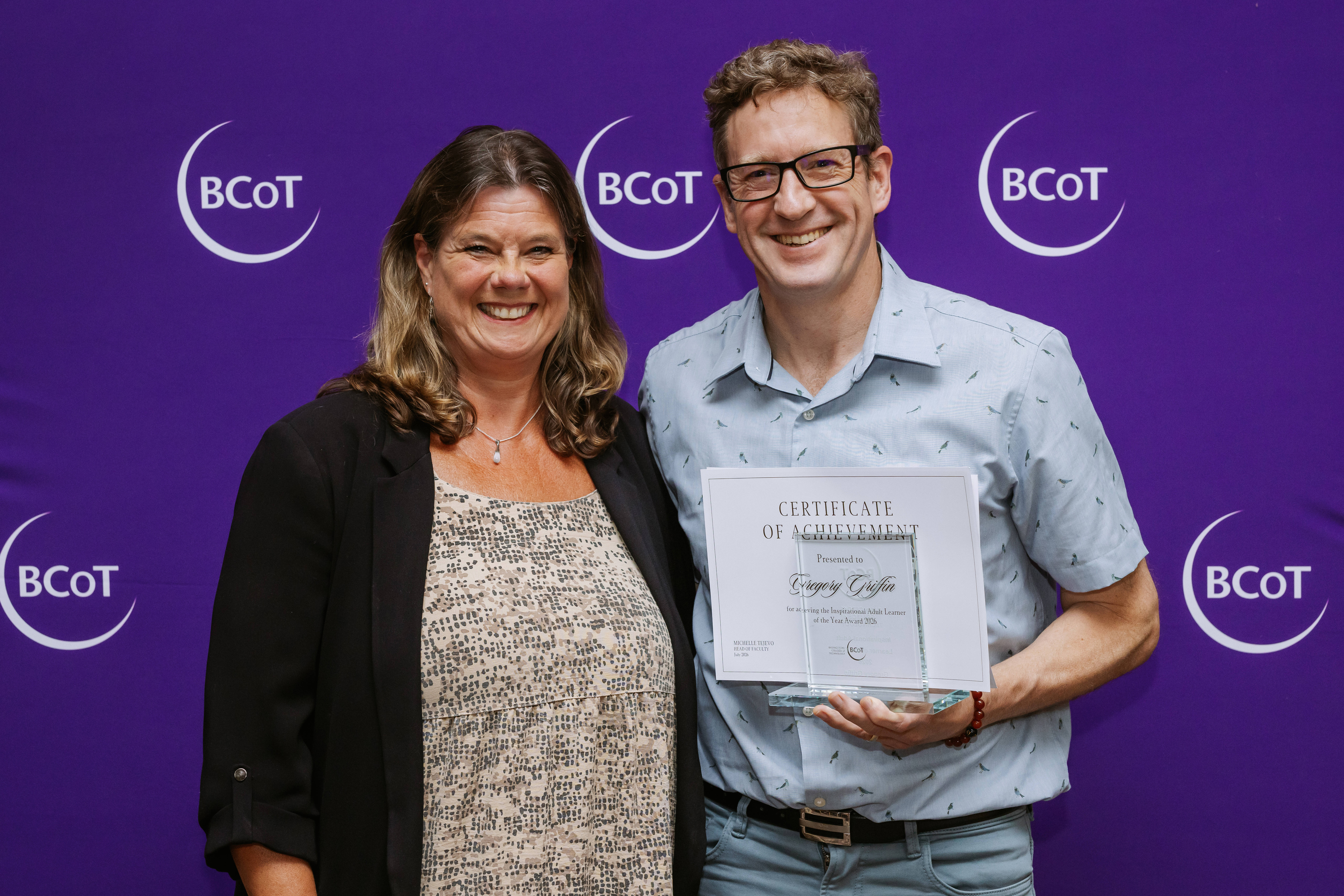 Gregory Griffin receives Awards
