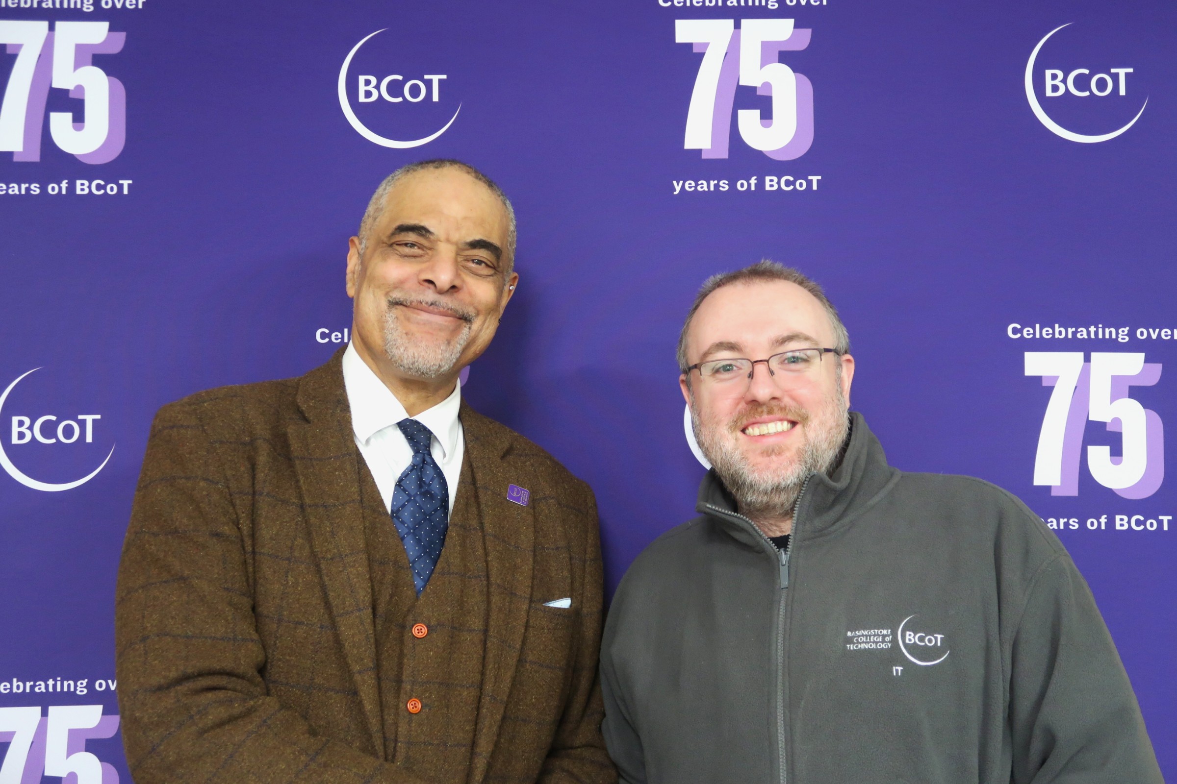 Students walking into BCoT