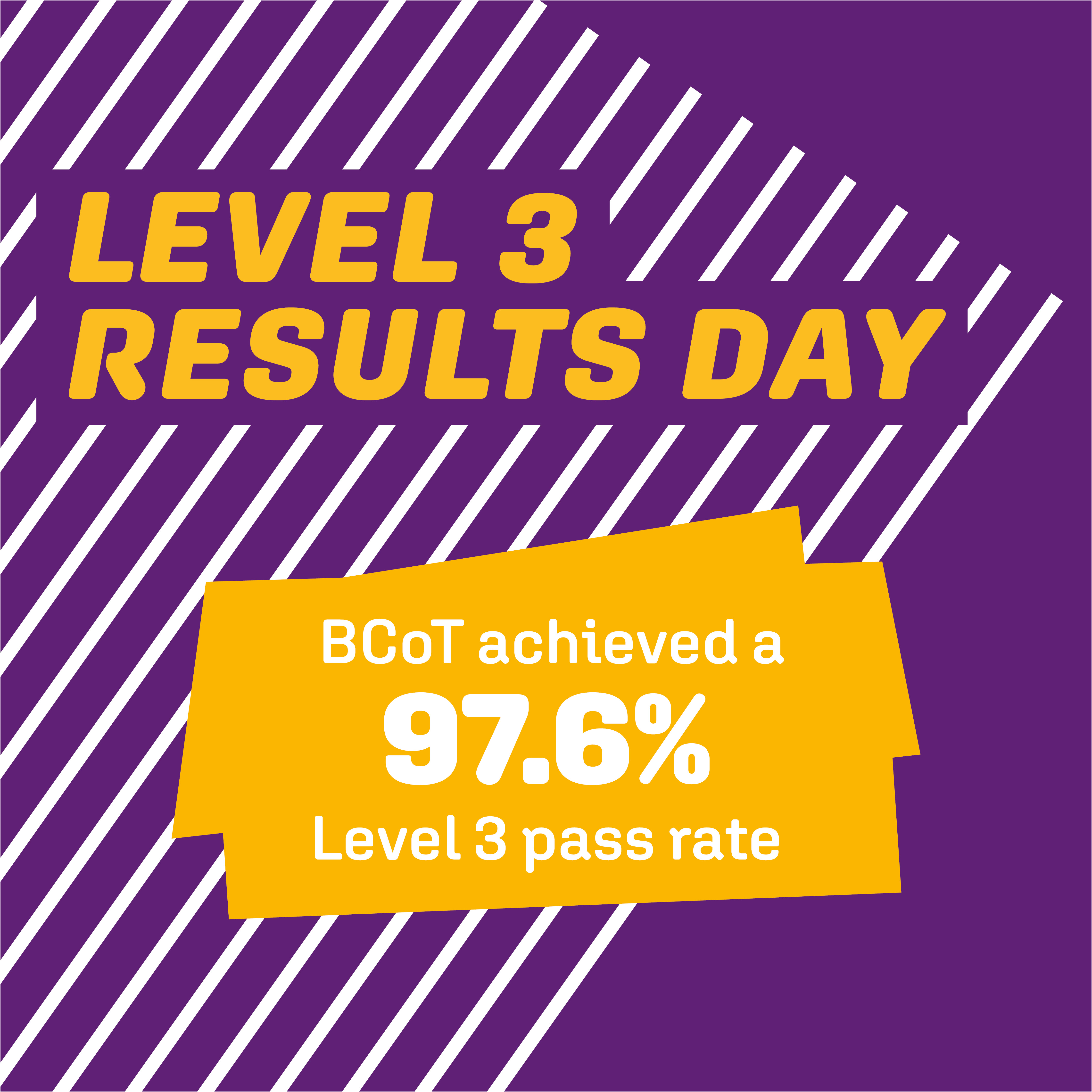 Level 3 Results Day image